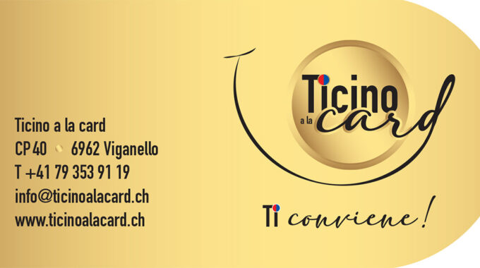 TICINO A LA CARD Promozione Di Affiliazione