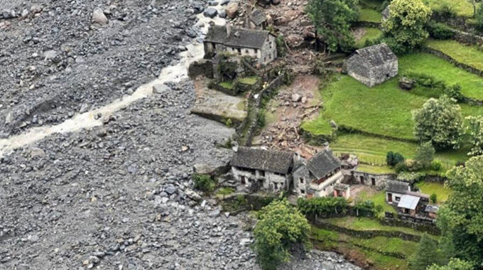 Disastri In Vallemaggia E Mesolcina